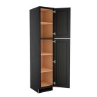York Driftwood Grey Utility Cabinet 18"W x 90"H Midlothian - RVA Cabinetry