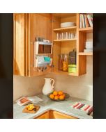 Door Mount Mail Organizer (Natural Wood) - Fits Best in W1830, W1836, or W1842 Midlothian - RVA Cabinetry