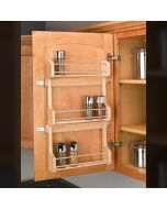 Door Mount Spice Rack - Fits Best in W1530, W1536, or W1542 Midlothian - RVA Cabinetry