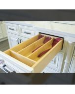 Cut-To-Size Wood Utility Tray Insert - Fits Best in B18, DB18-3, B21, or DB21-3 Midlothian - RVA Cabinetry