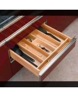 Wood Utility Tray Insert - Fits Best in B24, DB24-3, or B27 Midlothian - RVA Cabinetry