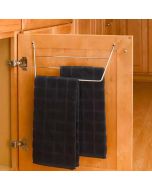 Towel Holder Chrome- Fits Best in 14.5" Doors and Larger Midlothian - RVA Cabinetry