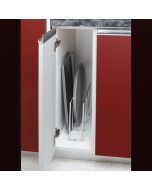 U-Shaped Tray Divider in Chrome-Fits Best in B9FHD, B12, W361824, W362424, W331824, or W332424 Midlothian - RVA Cabinetry