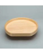 Single D-Shape Wood Tray (Wall Corner Lazy Susan) - Fits Best in WDC2742-15 Midlothian - RVA Cabinetry