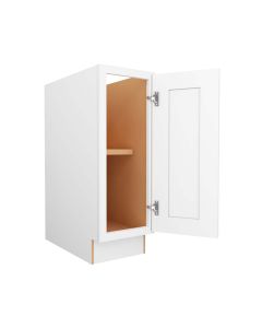 Craftsman White Shaker Base Full Height Door Cabinet 12" Midlothian - RVA Cabinetry