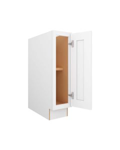 Craftsman White Shaker Base Full Height Door Cabinet 9" Midlothian - RVA Cabinetry
