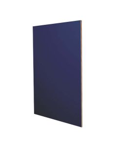 Navy Blue Shaker Base Skin Panel 24"W x 34-1/2"H Midlothian - RVA Cabinetry