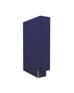 Navy Blue Shaker Spice Pull Out 6" Midlothian - RVA Cabinetry