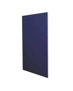 Navy Blue Shaker Plywood Panel 96"W x 42"H Midlothian - RVA Cabinetry