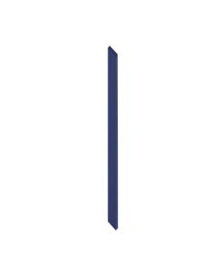 Navy Blue Shaker Wall Filler 3"W x 96"H Midlothian - RVA Cabinetry