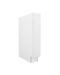 Summit Shaker White Base Spice Pull Out Cabinet 6" Midlothian - RVA Cabinetry