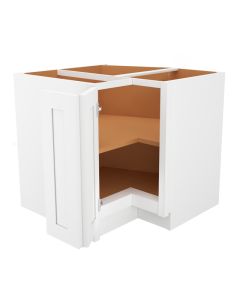 Summit Shaker White Lazy Susan Cabinet 36" Midlothian - RVA Cabinetry