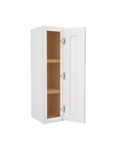 Summit Shaker White Wall Cabinet 9"W x 36"H Midlothian - RVA Cabinetry