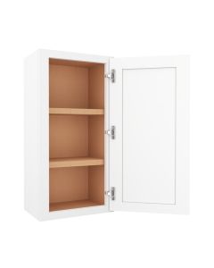 Summit Shaker White Wall Cabinet 18"W x 36"H Midlothian - RVA Cabinetry