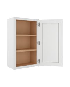 Summit Shaker White Wall Cabinet 21"W x 36"H Midlothian - RVA Cabinetry