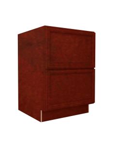 2 Drawer Base Cabinet 24" Midlothian - RVA Cabinetry