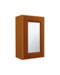 MC1830 - Single Door Mirror Medicine Cabinet 18" Midlothian - RVA Cabinetry