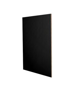 Craftsman Black Shaker Base Skin Panel 24" Midlothian - RVA Cabinetry