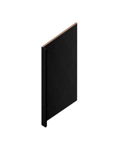 Craftsman Black Shaker REP1.596 - Refrigerator End Panel 1.5" Midlothian - RVA Cabinetry