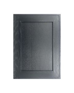 Craftsman Black Shaker Wall Decorative Door Panel 12" Midlothian - RVA Cabinetry