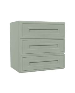Craftsman Lily Green Shaker WD1818 - Wall Drawer 18" Midlothian - RVA Cabinetry