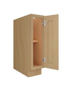 Craftsman Natural Shaker Base Full Height Door Cabinet 9" Midlothian - RVA Cabinetry
