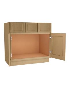Craftsman Natural Shaker VB3621 - Vanity Base Cabinet Midlothian - RVA Cabinetry
