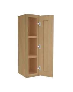 Craftsman Natural Shaker Wall Cabinet 9" x 36" Midlothian - RVA Cabinetry