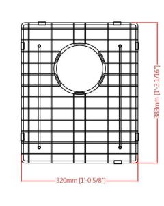 F0124YZ2 Stainless Steel Sink Grid Midlothian - RVA Cabinetry