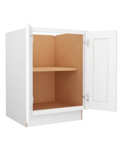 Key Largo White Base Full Height Door Cabinet 24" Midlothian - RVA Cabinetry