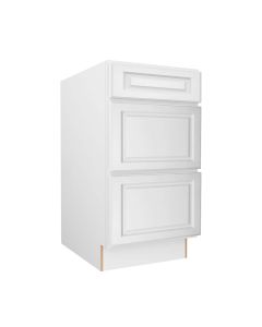 3 Drawer Base Cabinet 18" Midlothian - RVA Cabinetry