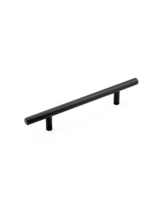 Brushed Oil-Rubbed Bronze Contemporary Steel Pull 8-3/16 in Midlothian - RVA Cabinetry