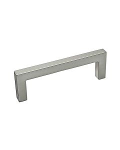 Brushed Nickel Contemporary Metal Pull 4-3/16 in Midlothian - RVA Cabinetry