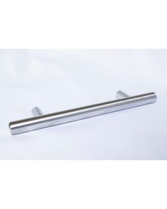 Brushed Satin Nickel Contemporary Metal Pull 6-1/8 in Midlothian - RVA Cabinetry