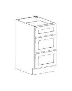 Vanity Drawer Base Cabinet 12" Midlothian - RVA Cabinetry