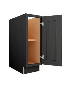 York Driftwood Grey Base Full Height Door Cabinet 18" Midlothian - RVA Cabinetry