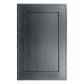 Full Size Sample Door for Craftsman Black Shaker Midlothian - RVA Cabinetry