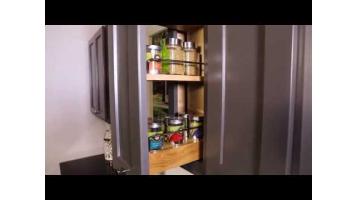 448 Wall Pullout Organizer Overview Midlothian - RVA Cabinetry