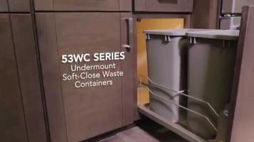 53WC Series Pullout Waste Container Promo Midlothian - RVA Cabinetry