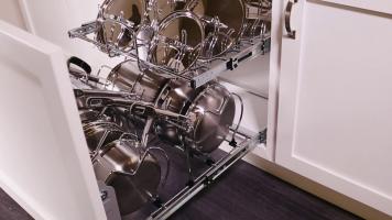 Cookware Organizer Install Midlothian - RVA Cabinetry